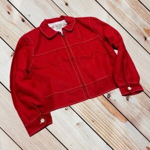 NWOT WYLLIS M ZANZI PILOT JACKET 30% wool